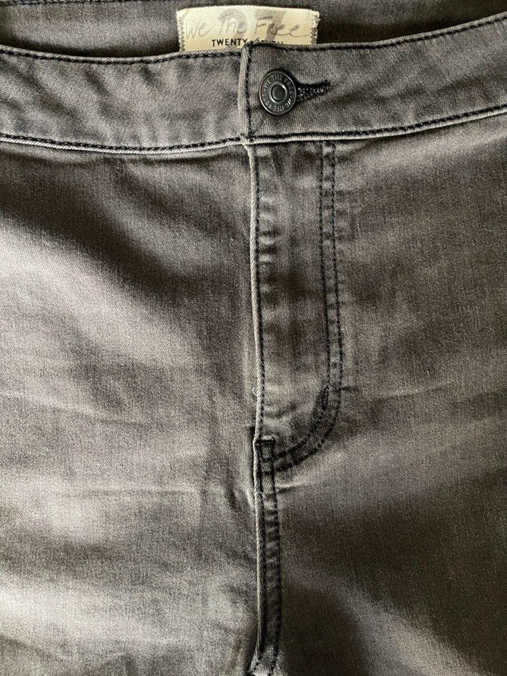 We The Free Black Wide-Leg Flare Jeans - Picture 13 of 15